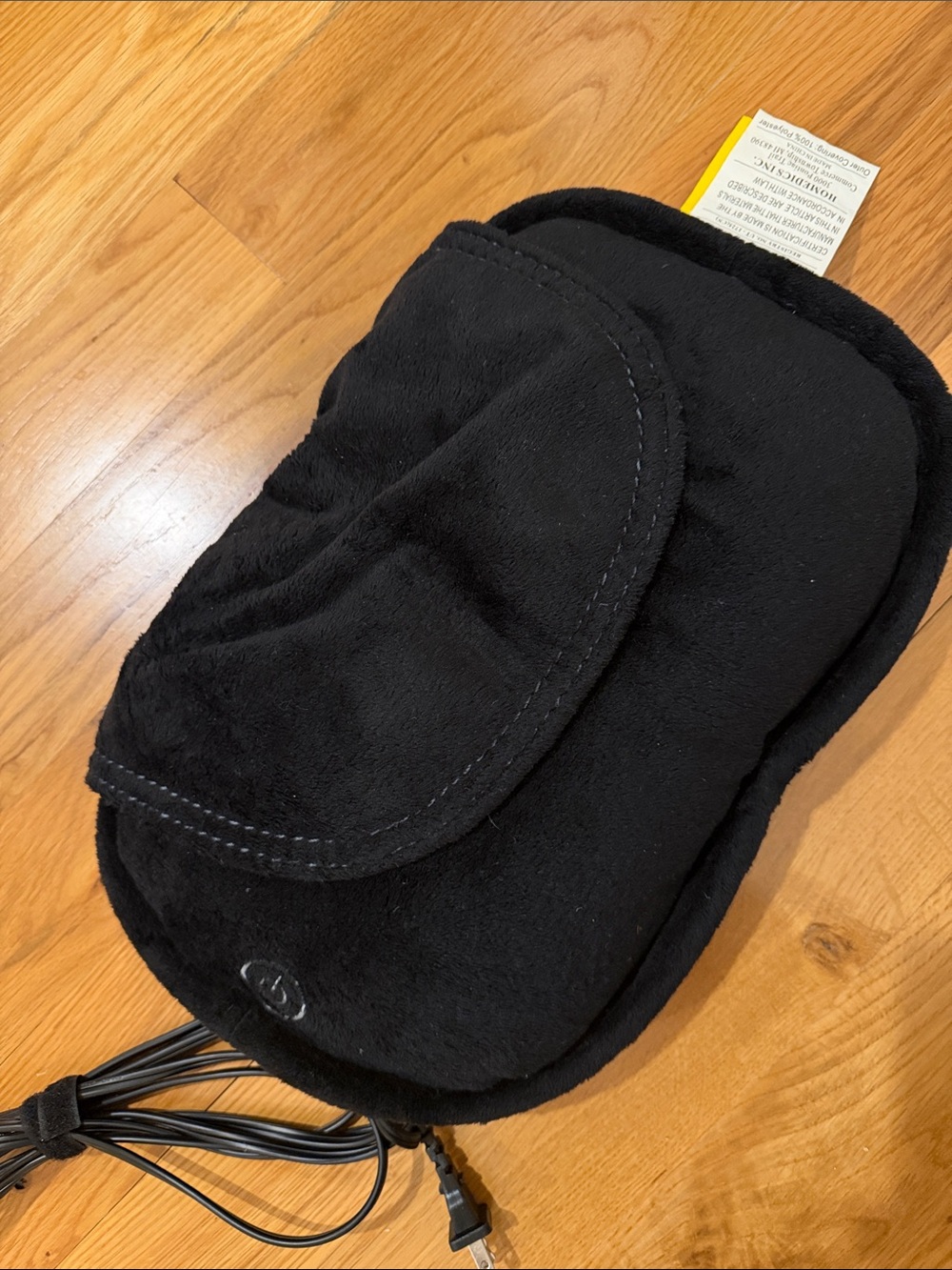 HoMedics Shiatsu Massage Pillow With Heat Black SP-10H-BLKt